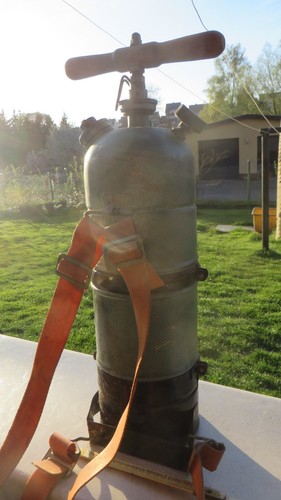 Alte original baumspritze aus - original,