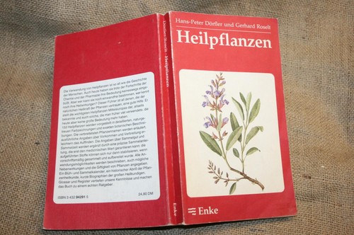Altes fachbuch kräuter - altes,