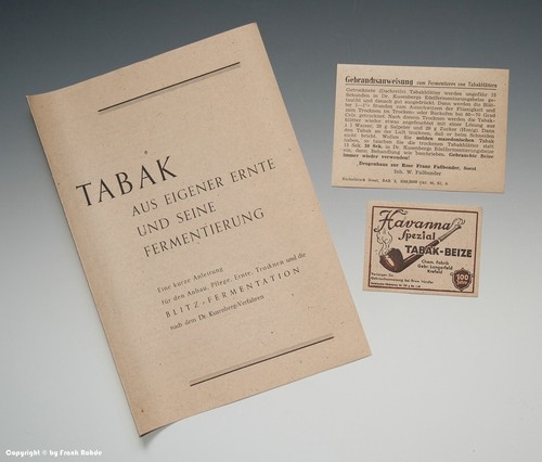 Kleines papier konvolut - kleines, tabak