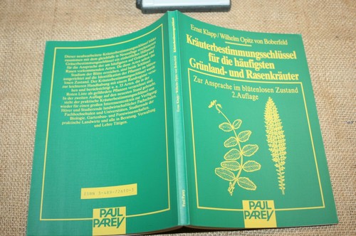 Fachbuch wildkräuter gräser - wildkräuter,